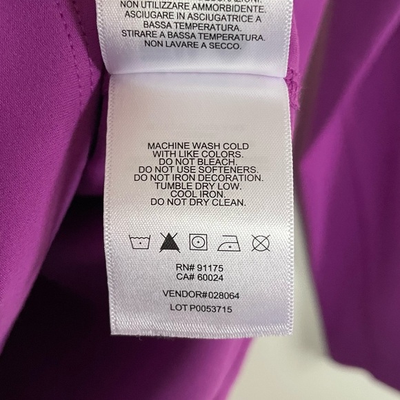 FILA Purple Midweight Training Pullover Hoodie Size M - Picture 11 of 13